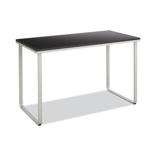 Safco Steel Desk, 47.25" x 24" x 28.75", Black/Silver (1943BLSL)