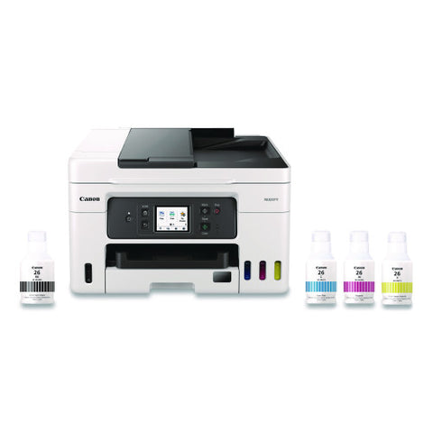 Canon MegaTank MAXIFY GX4020 Wireless Color All-in-One Inkjet Printer, Copy, Fax, Print, Scan
