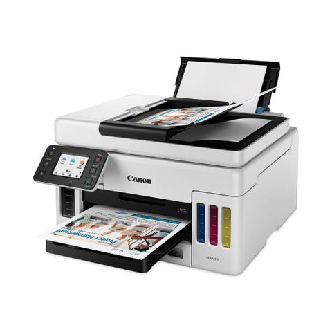 Canon MAXIFY GX6021 Wireless MegaTank All-in-One Inkjet Printer, Copy, Print, Scan (4470C037)
